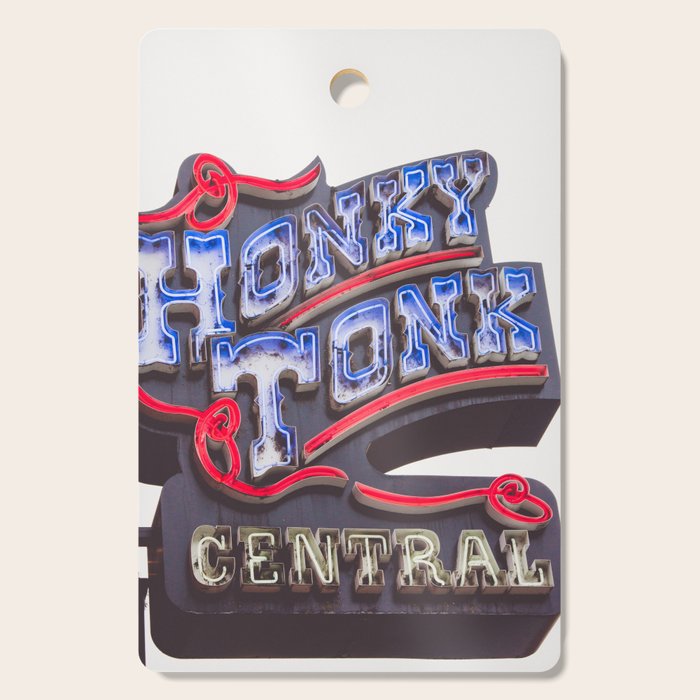 Honkytonk Central - Nashville Cutting Board Gallery Image 1