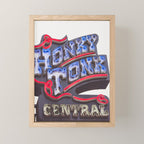 Honkytonk Central - Nashville Mini Art Print Gallery Image 1
