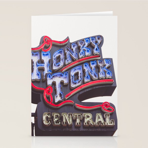 Honkytonk Central - Nashville Stationery Card Gallery Image 1