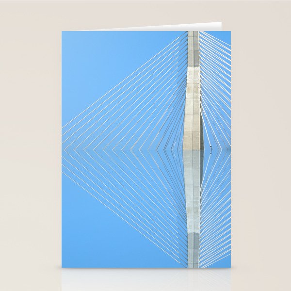 Boston (reflected) Stationery Card Gallery Image 2