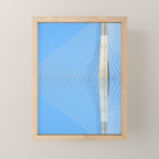 Boston (reflected) Mini Art Print Gallery Image 1