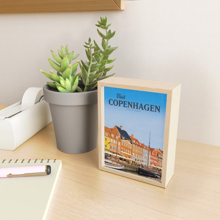 Visit Copenhagen Mini Art Print Gallery Image 2