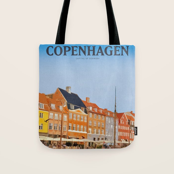 Visit Copenhagen Tote Bag Gallery Image 1