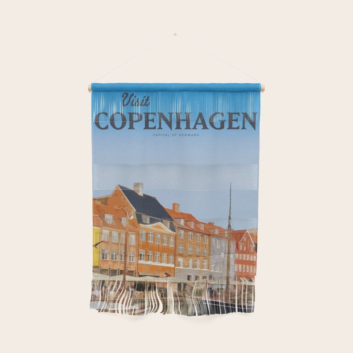 Visit Copenhagen Wall Hanging Gallery Image 1