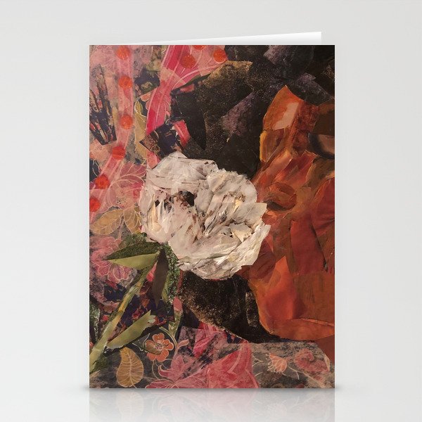 Peony in Bloom Stationery Card Gallery Image 1