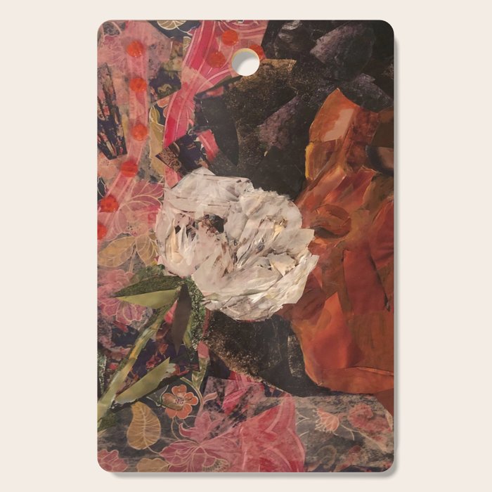 Peony in Bloom Cutting Board Gallery Image 1