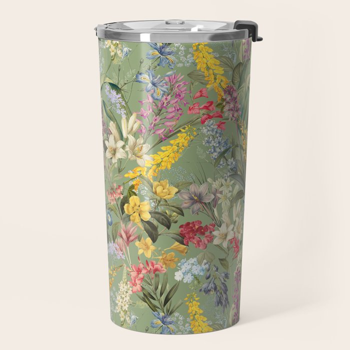 Isolated Blooms II Travel Mug Gallery Image 2