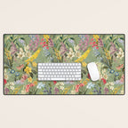 Isolated Blooms II Desk Mat Gallery Image 1