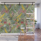 Isolated Blooms II Wall Mural Gallery Image 1