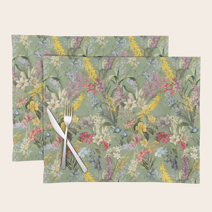 Isolated Blooms II Placemat Gallery Image 1