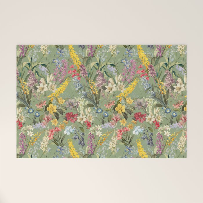 Isolated Blooms II Welcome Mat Gallery Image 1
