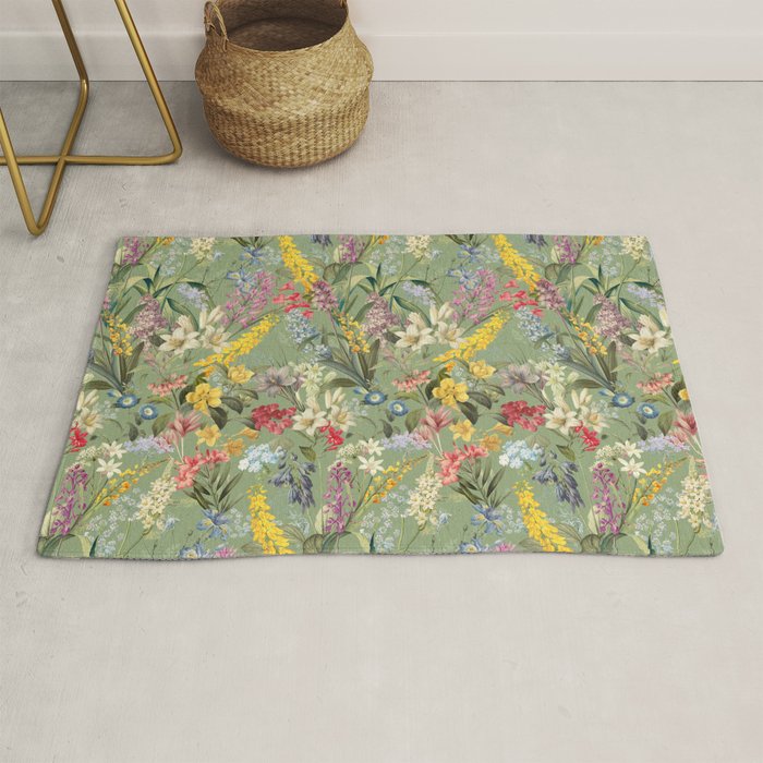 Isolated Blooms II Rug Gallery Image 1
