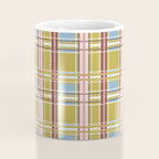 Subtle Plaid Warmth Coffee Mug Gallery Image 4