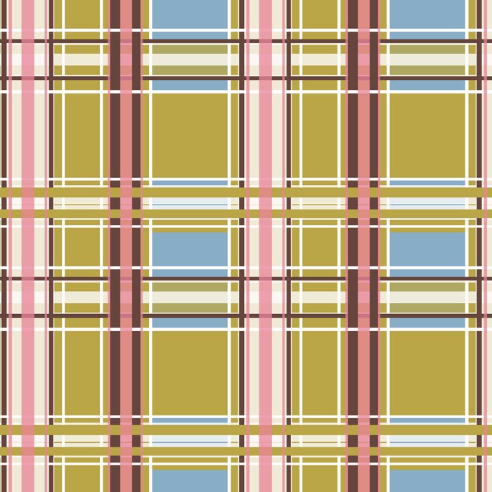 Subtle Plaid Warmth Coffee Mug Gallery Image 2