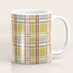 Subtle Plaid Warmth Coffee Mug Gallery Image 1