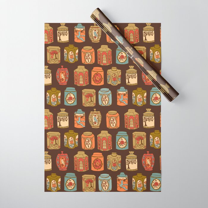 Chinese Tea {Shanghai} Wrapping Paper Gallery Image 1