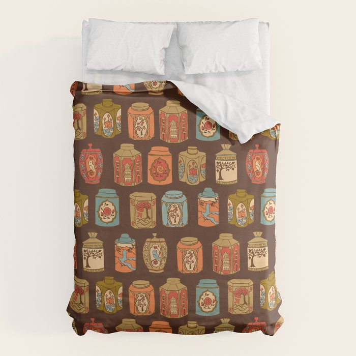 Chinese Tea {Shanghai} Duvet Cover Gallery Image 6