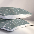 Grid Pattern XXVI Pillow Sham Gallery Image 3