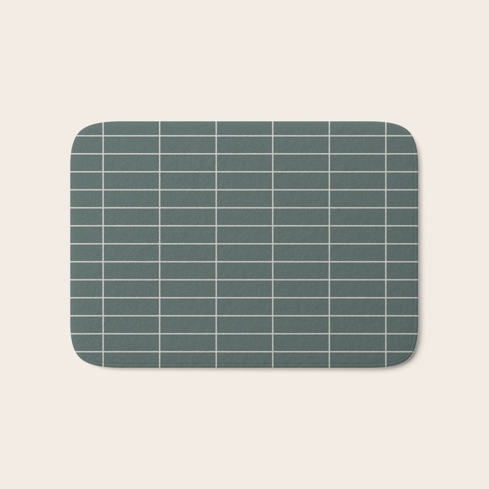 Grid Pattern XXVI Bath Mat Gallery Image 1