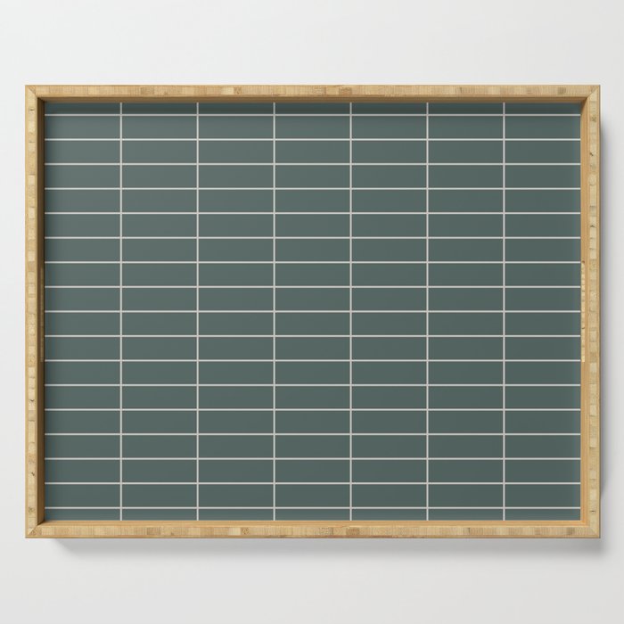 Grid Pattern XXVI Serving Tray Gallery Image 1