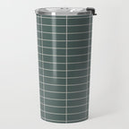 Grid Pattern XXVI Travel Mug Gallery Image 2