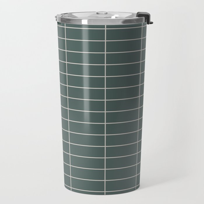 Grid Pattern XXVI Travel Mug Gallery Image 2