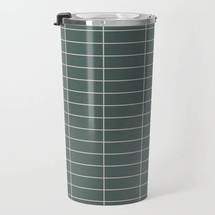 Grid Pattern XXVI Travel Mug Gallery Image 3