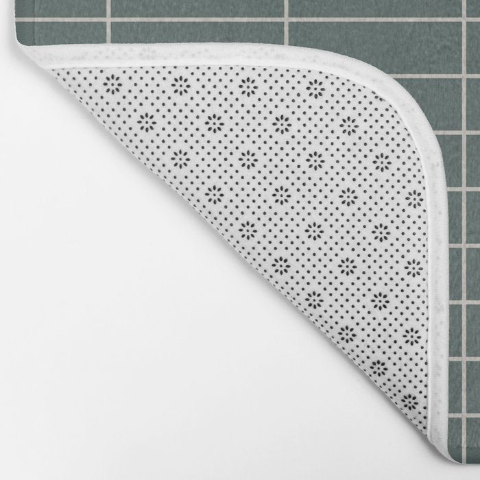Grid Pattern XXVI Bath Mat Gallery Image 2