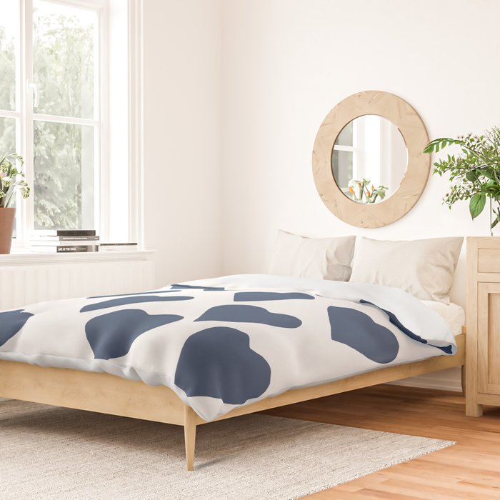 Hearts Navy Duvet Cover Gallery Image 2