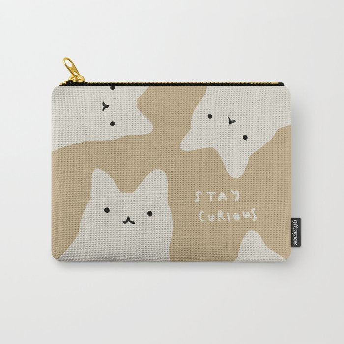 The Curious Cats Carry All Pouch Gallery Image 1