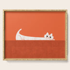 Mark's Superpower: cat Superstretch Serving Tray Gallery Image 1