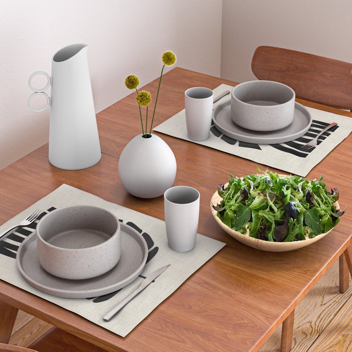 Double Leaf Bell Bloom Placemat Gallery Image 2