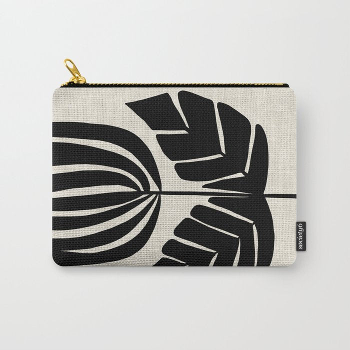 Double Leaf Bell Bloom Carry All Pouch Gallery Image 1
