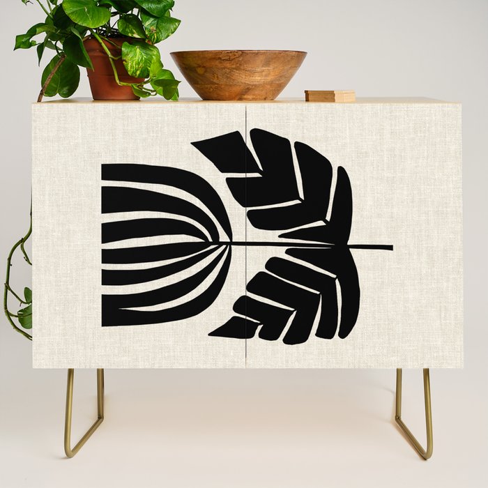 Double Leaf Bell Bloom Credenza Gallery Image 1