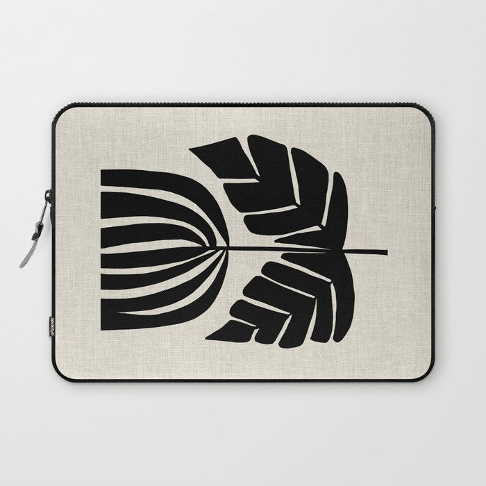 Double Leaf Bell Bloom Laptop Sleeve Gallery Image 1