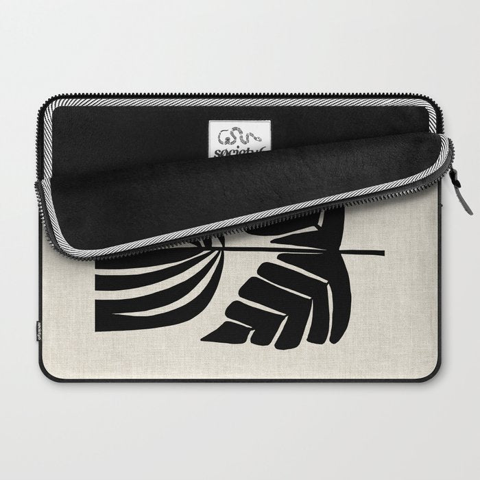 Double Leaf Bell Bloom Laptop Sleeve Gallery Image 2