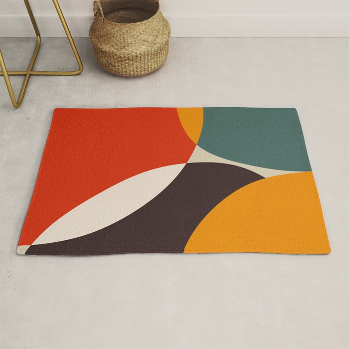mid century bauhaus modern 2021 Rug Gallery Image 1