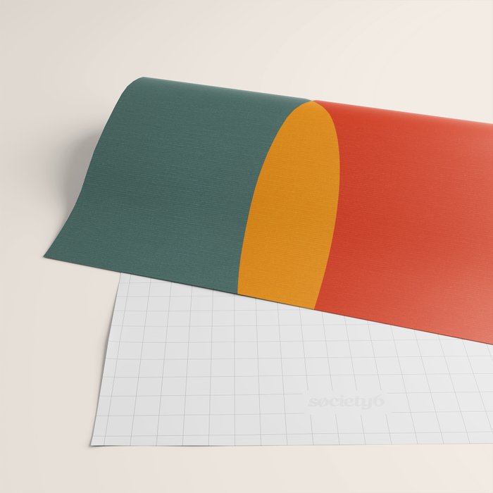 mid century bauhaus modern 2021 Wrapping Paper Gallery Image 2