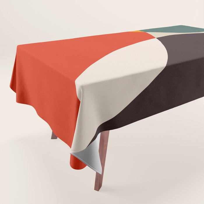 mid century bauhaus modern 2021 Tablecloth Gallery Image 1