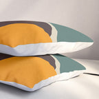 mid century bauhaus modern 2021 Pillow Sham Gallery Image 3
