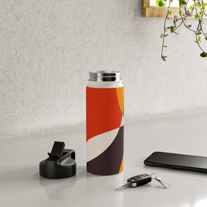 mid century bauhaus modern 2021 Water Bottle Gallery Image 4