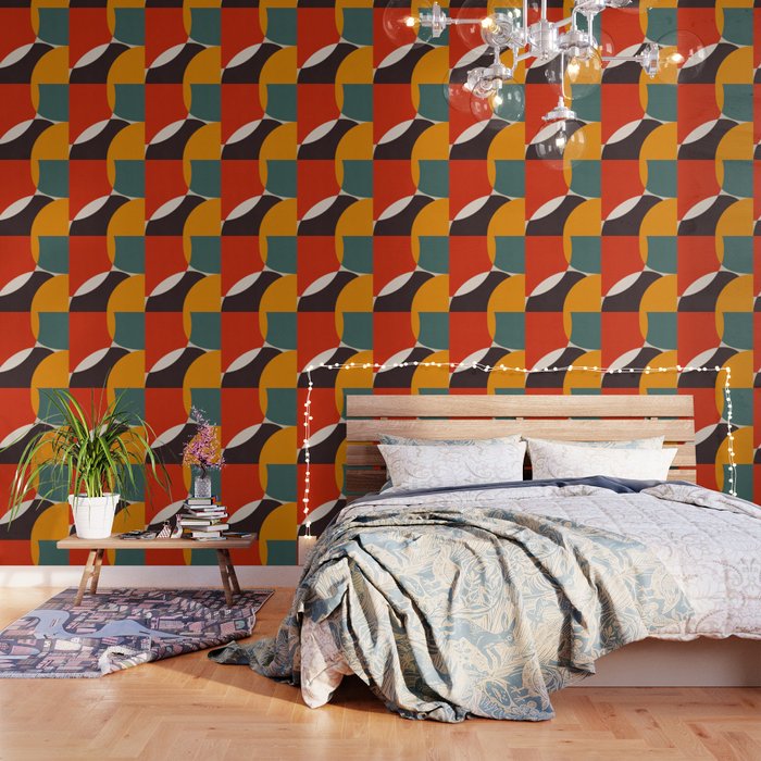 mid century bauhaus modern 2021 Wallpaper Gallery Image 1