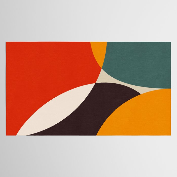 mid century bauhaus modern 2021 Tablecloth Gallery Image 2