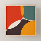 mid century bauhaus modern 2021 Mini Art Print Gallery Image 1