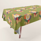 Lion Tablecloth Gallery Image 1