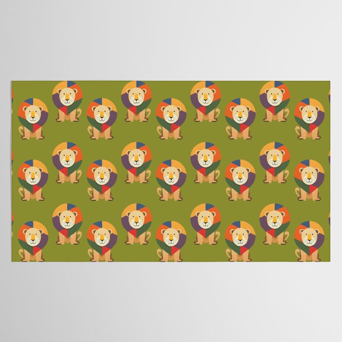 Lion Tablecloth Gallery Image 2
