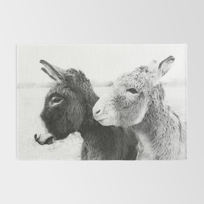 Donkey Love Rug Gallery Image 2