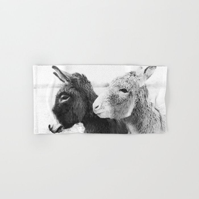 Donkey Love Bath Towel Gallery Image 1