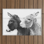 Donkey Love Outdoor Rug Gallery Image 1