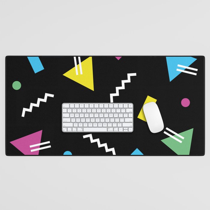 Memphis pattern 62 - 80s / 90s Retro Desk Mat Gallery Image 1